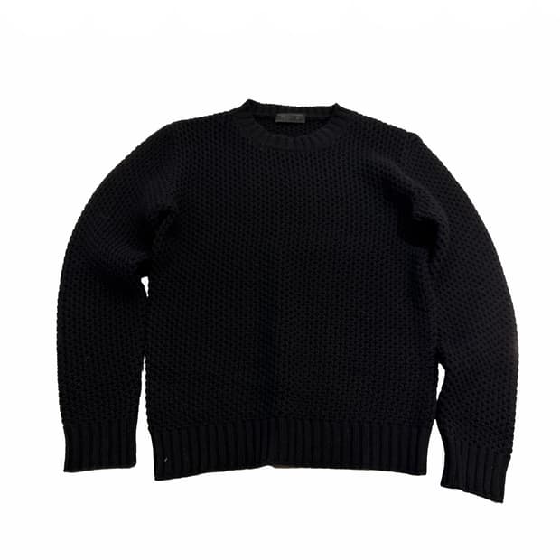 프라다 V넥 니트 46사이즈