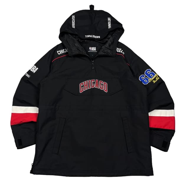 NBA 블랙컬러 시카고불스 아노락