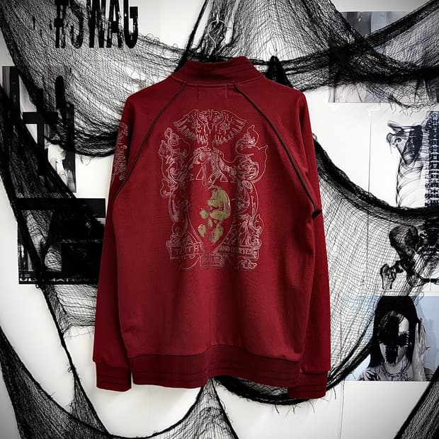 Punk mood skull printing jersey