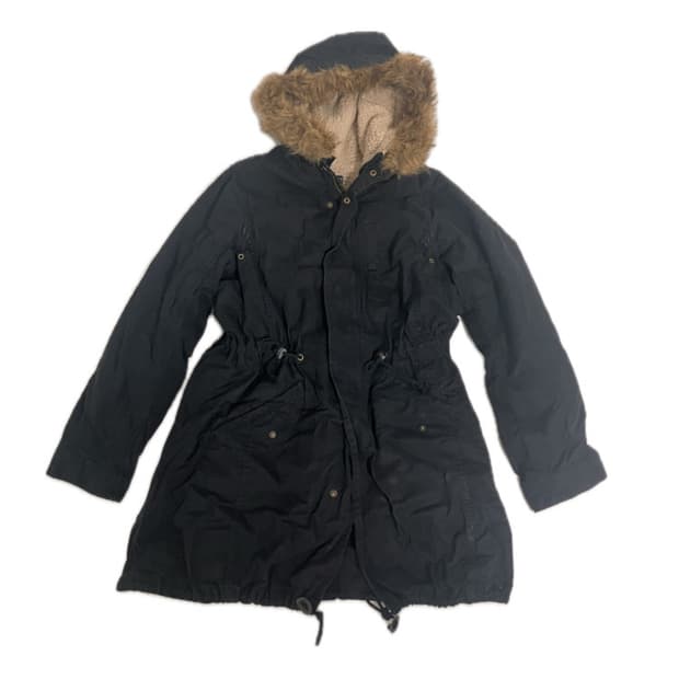 블랙 야상 아우터