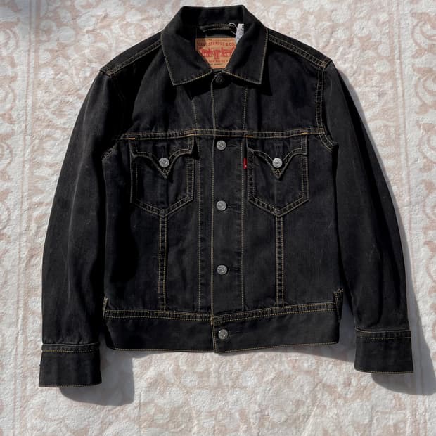 Levi’s Black Western Icon Denim Jacket
