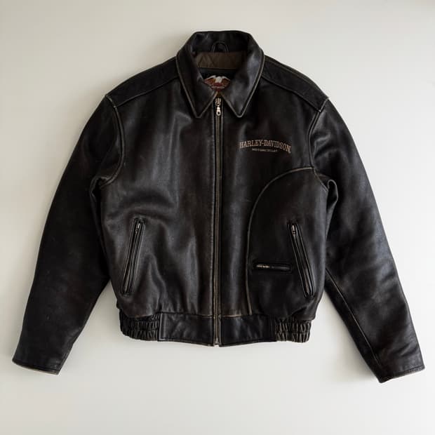 [L] 빈티지 할리데이비슨 가죽 자켓