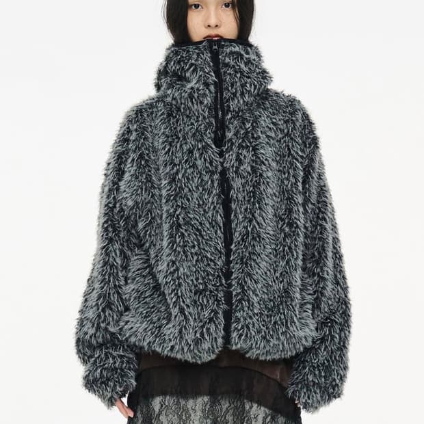 세릭 바라클라바 퍼 후드집업 