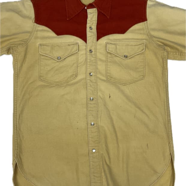 70s WOOLRICH 웨스턴 셔츠