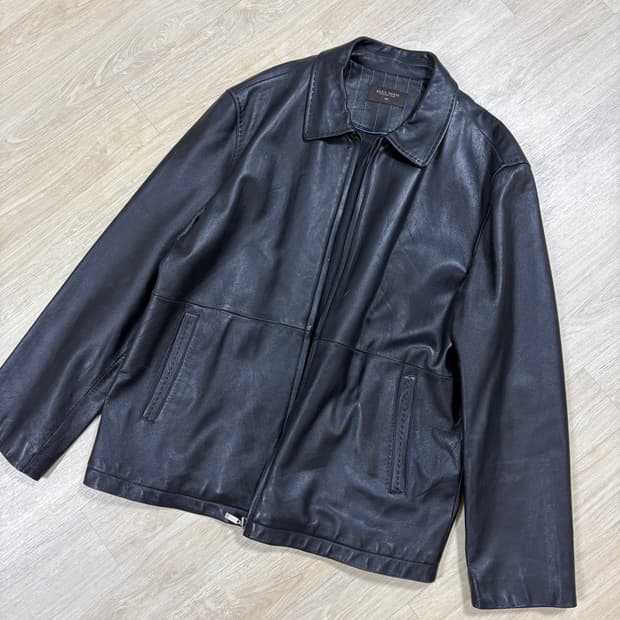 램스킨 집업 자켓