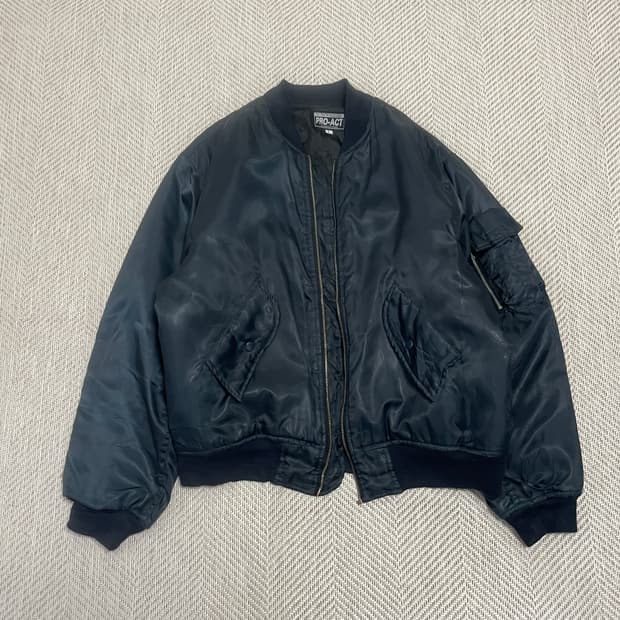 빈티지 플라이트 봄버자켓