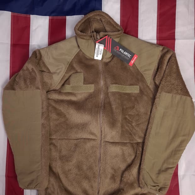 택새제품 오리지날 미군 지급용 신형 OCP 폴라텍 후리스자켓