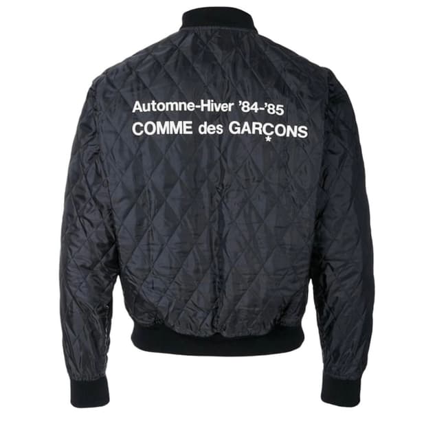 Cdg 퀼티드 스태프 블루종 블랙 m사이즈 구합니다 