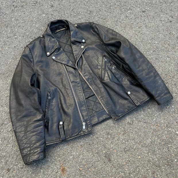 [XXL] 70s 빈티지 할리데이비슨 더블 라이더 자켓