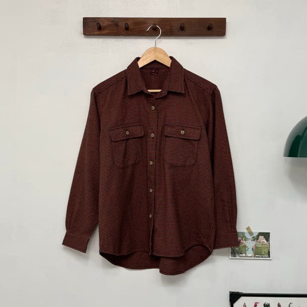 Montbell check shirt/S8