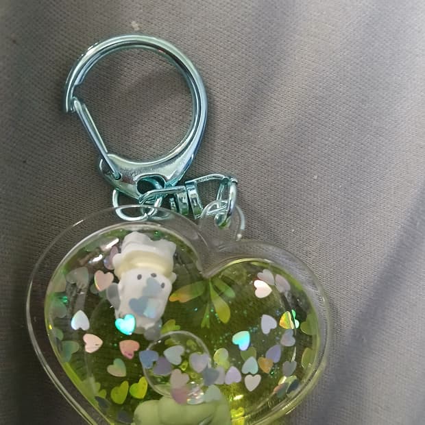 포차코 워터볼 키링팝니다