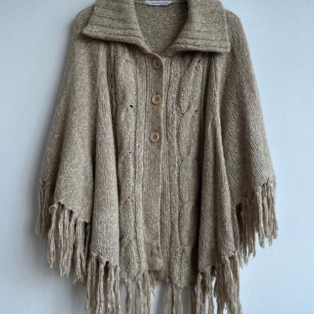 브라운화이트 수술 숄