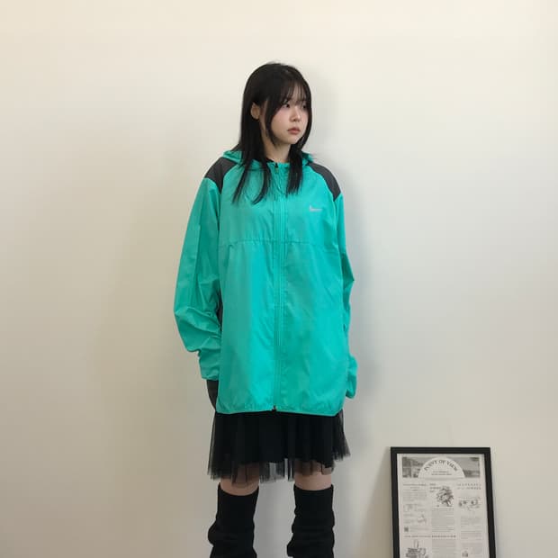 Nike Golf Mint Hood Windbreaker Jacket