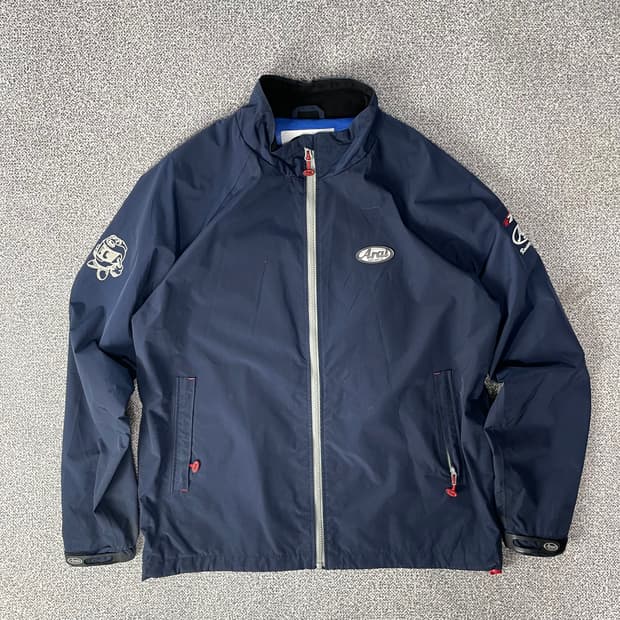 아라이 네이비 바람막이 자켓