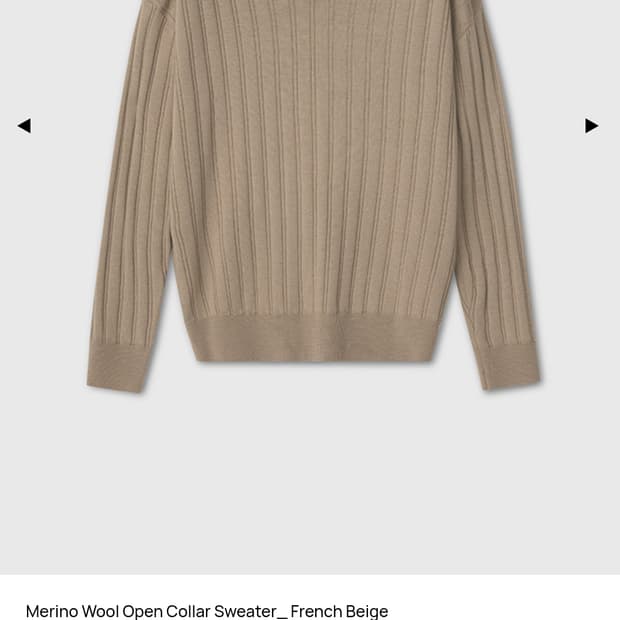 Tonywack 남성 메리노 울 니트 XL