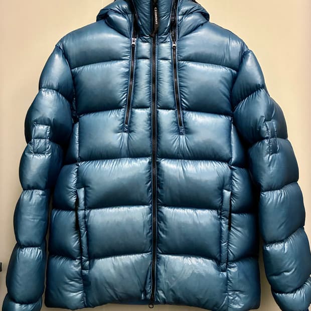 (100)19FW CP컴퍼니 D.D 쉘 푸퍼 고글 다운 패딩점퍼