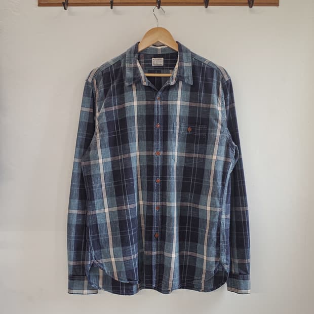 00's J.Crew Plaid Work Shirt