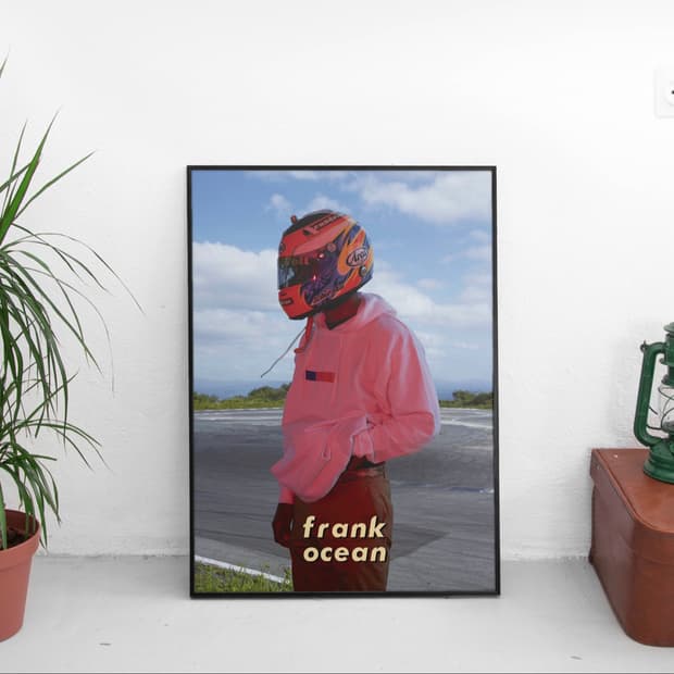 프랭크오션 액자 Frank Ocean 포스터 자취방 인테리어 5070cm