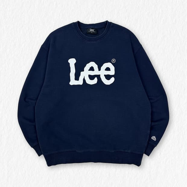 LEE 맨투맨 네이비