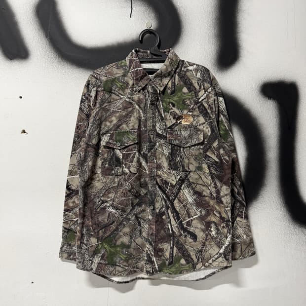 True Timber 트루팀버 리얼트리 카모 코튼 긴팔 셔츠