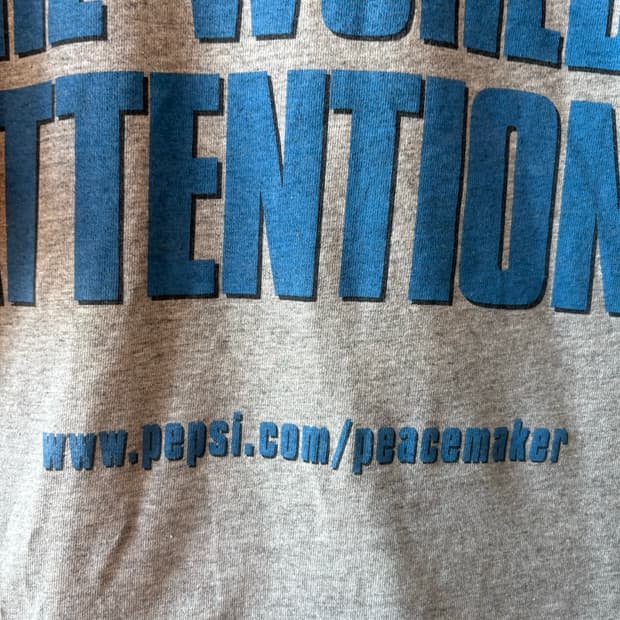 90’s Pepsi messege tshirts