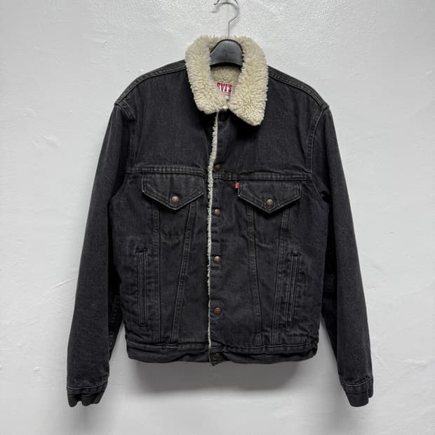 80S 리바이스 쉐르파 흑청