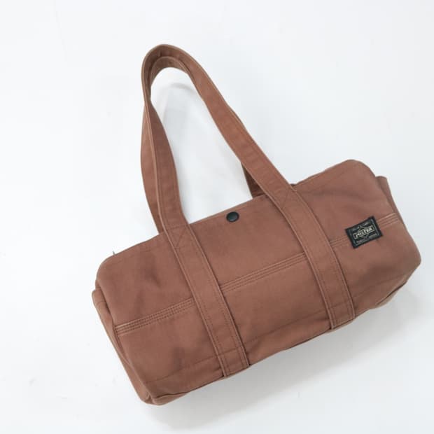 포터인디고 핑크 더플백 보스턴백 