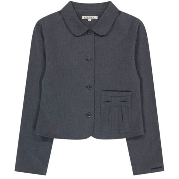 [2] 코이세이오 리본 자켓 그레이 coyseio 