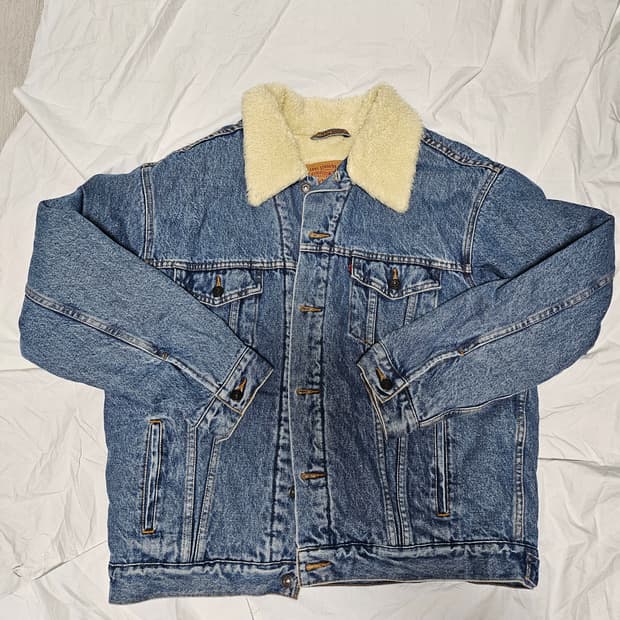 리바이스 셰르파 트러커 데님 자켓 XL