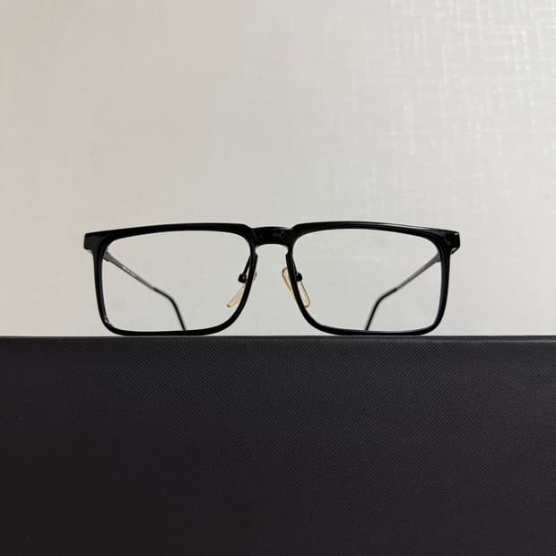 빈티지 8090 CARBON 블랙 안경테 56 16 135