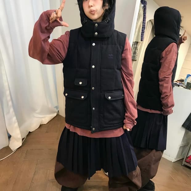 Stussy Surfer Wool Down Vest