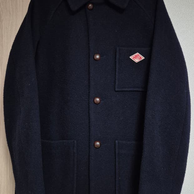 [DANTON] 단톤 울 모사 스탠카라 코트 40