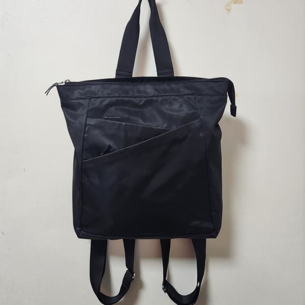 빈폴 블랙 백팩 