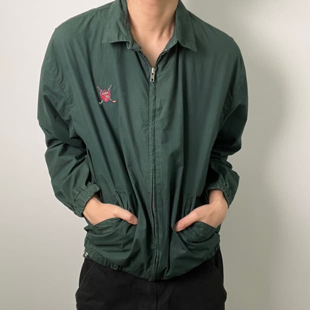 90's 폴로 랄프로렌 골프 빈티지 스윙탑 자켓 M