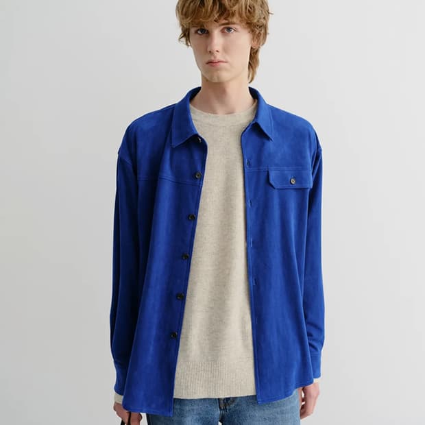 [xl] 던스트 포맨 스웨이드셔츠