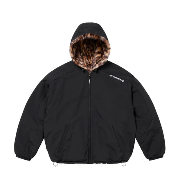 슈프림 25ss 포우 퍼 자켓 블랙