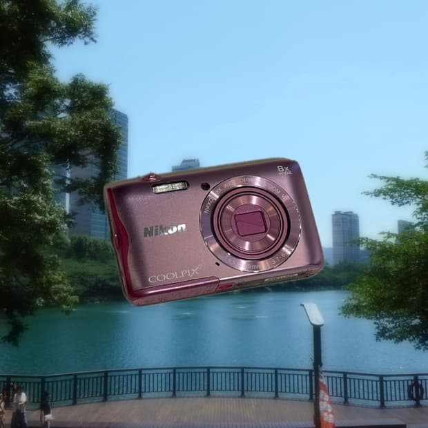 극미품, 핑크디카, 강추!) 니콘 쿨픽스 A300 빈티지디카 디지털카메라