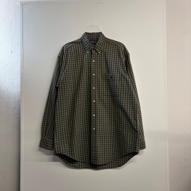 90s 폴로 랄프로렌 빅셔츠 M