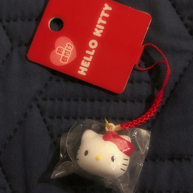 헬로키티 방울키링