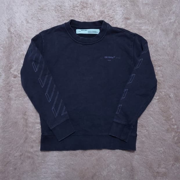 오프화이트 Off White 남 맨투맨 XS 0424