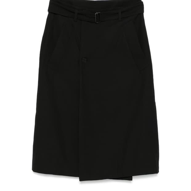attachment 어태치먼트 랩 스커트 
