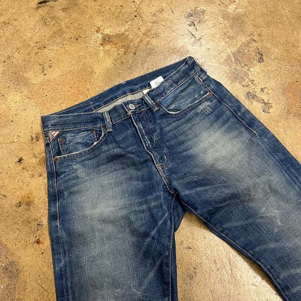 [정품/32] 데님 앤 서플라이 랄프로렌 청바지 블루 워싱진 b16