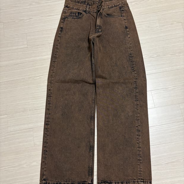 [L]브라운 데님