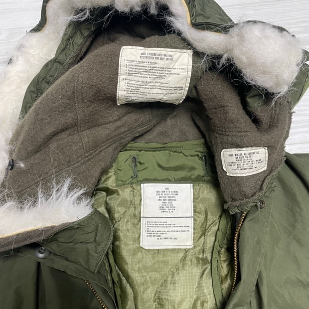 m65 피쉬테일 오리지널 라지 풀세트 데드스탁급