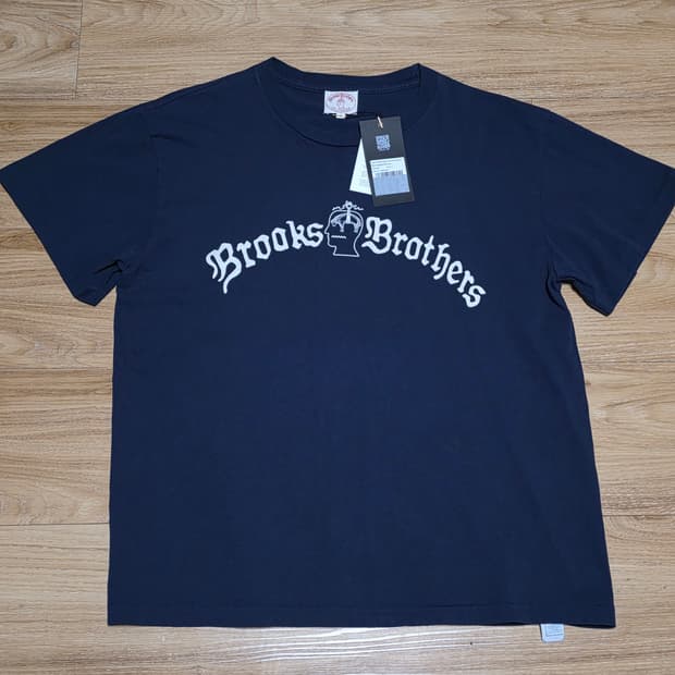 L 택포8만)25ss브룩스브라더스x브레인데드 티셔츠 네이비