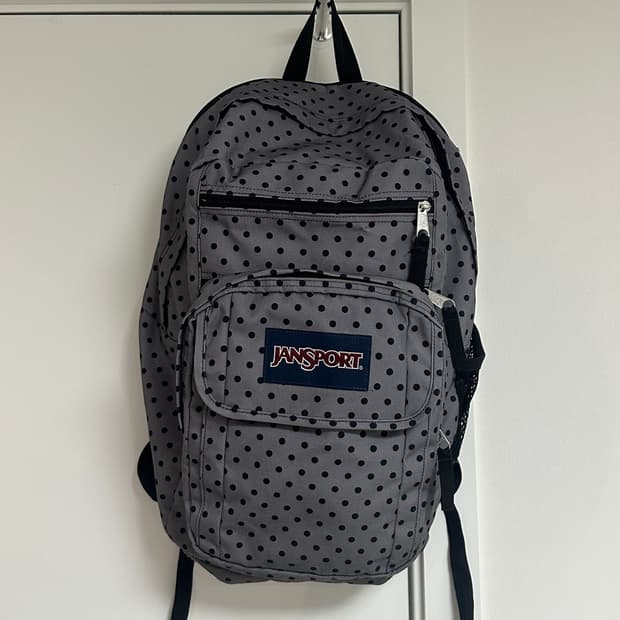 잔스포츠 도트 땡땡이 백팩