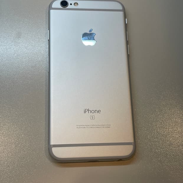 아이폰6s 실버 64기가 효율 100