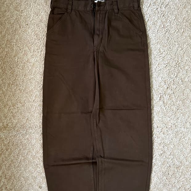 유니클로 브라운 데님 팬츠(m)