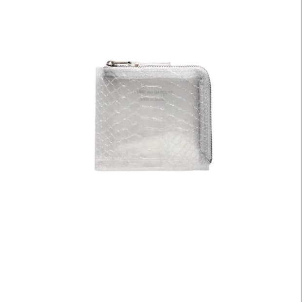 Snake Transparent Small Square Wallet