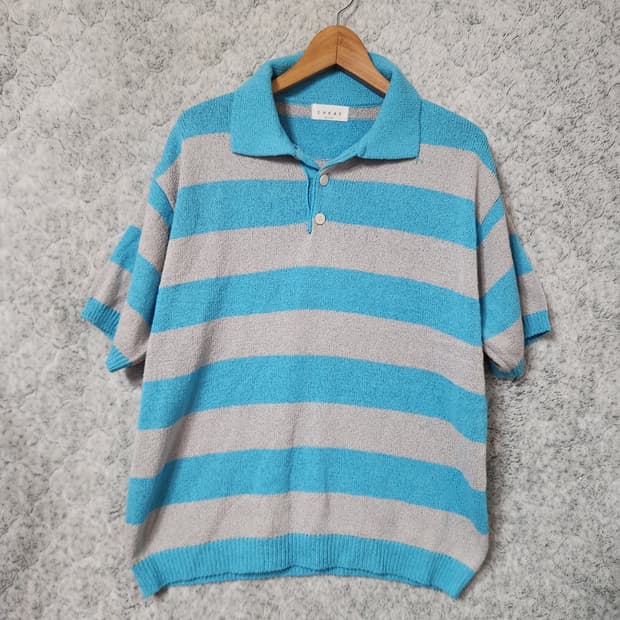919A [L-XL] CHEAT 남성 반팔 니트